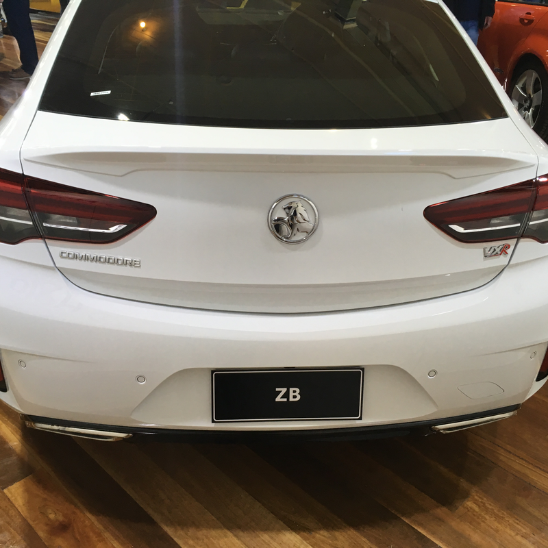 new ZB Holden Commodore